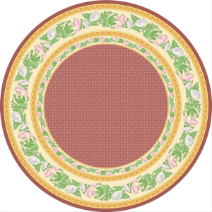 C-076 Touch of Beauty Rose Round (Paradise)